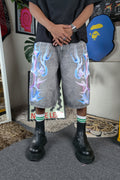 Cyber flame 2 Custom Jorts