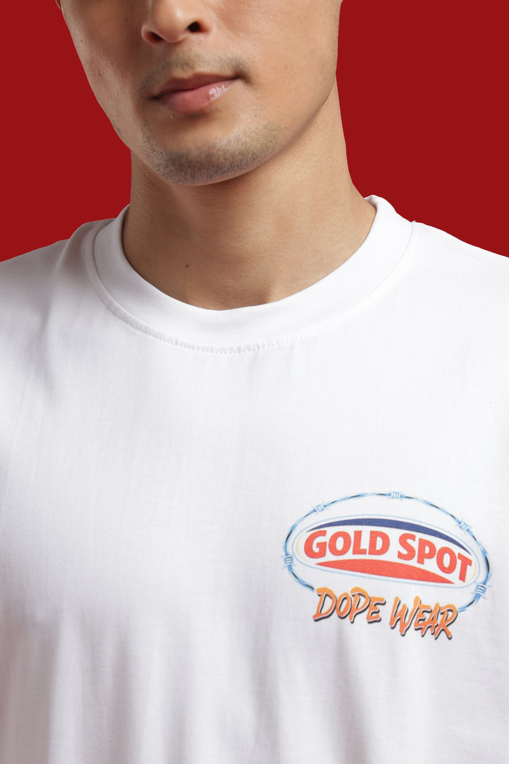 Gold Spot (White)