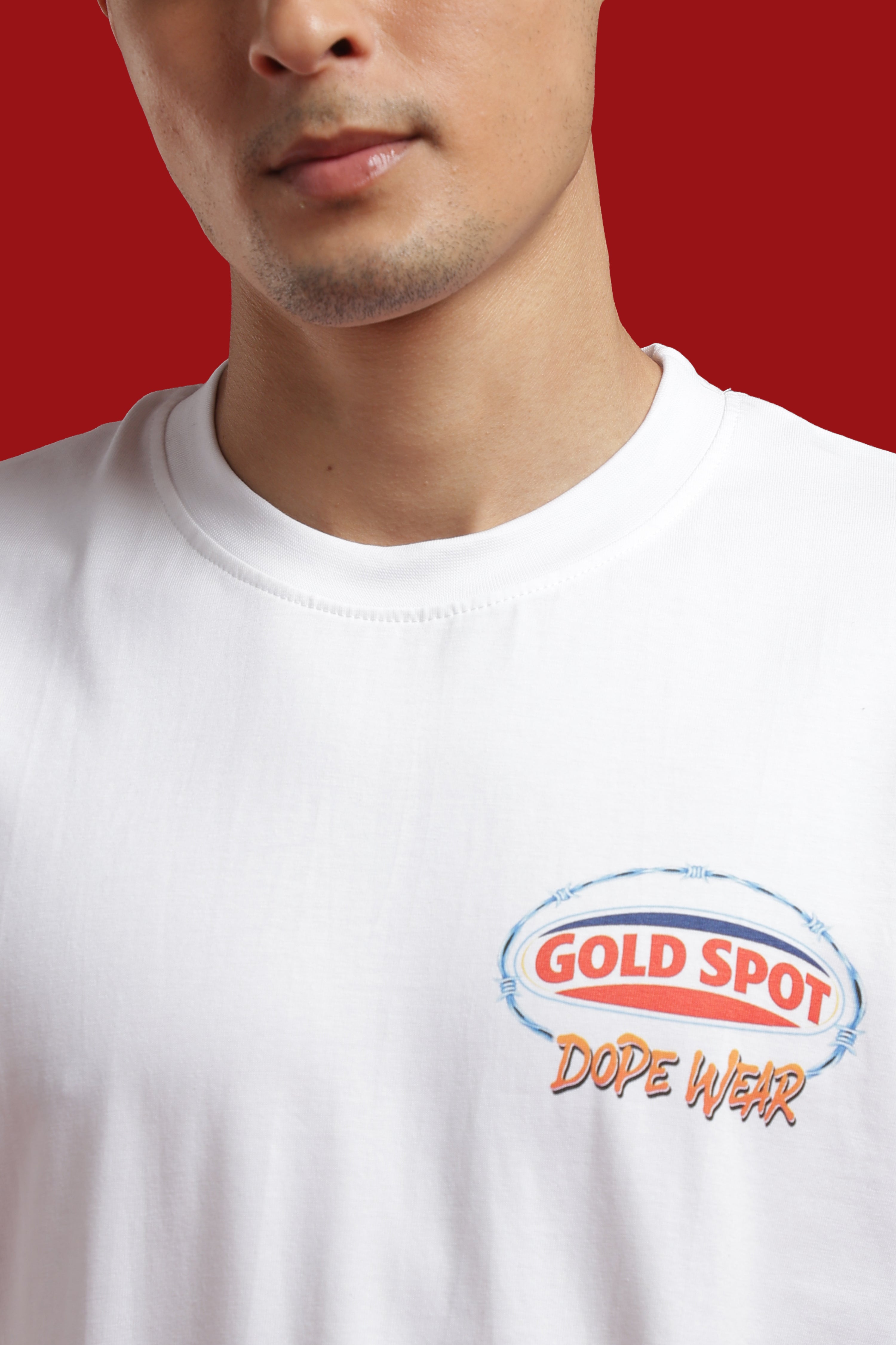 Gold Spot (White)
