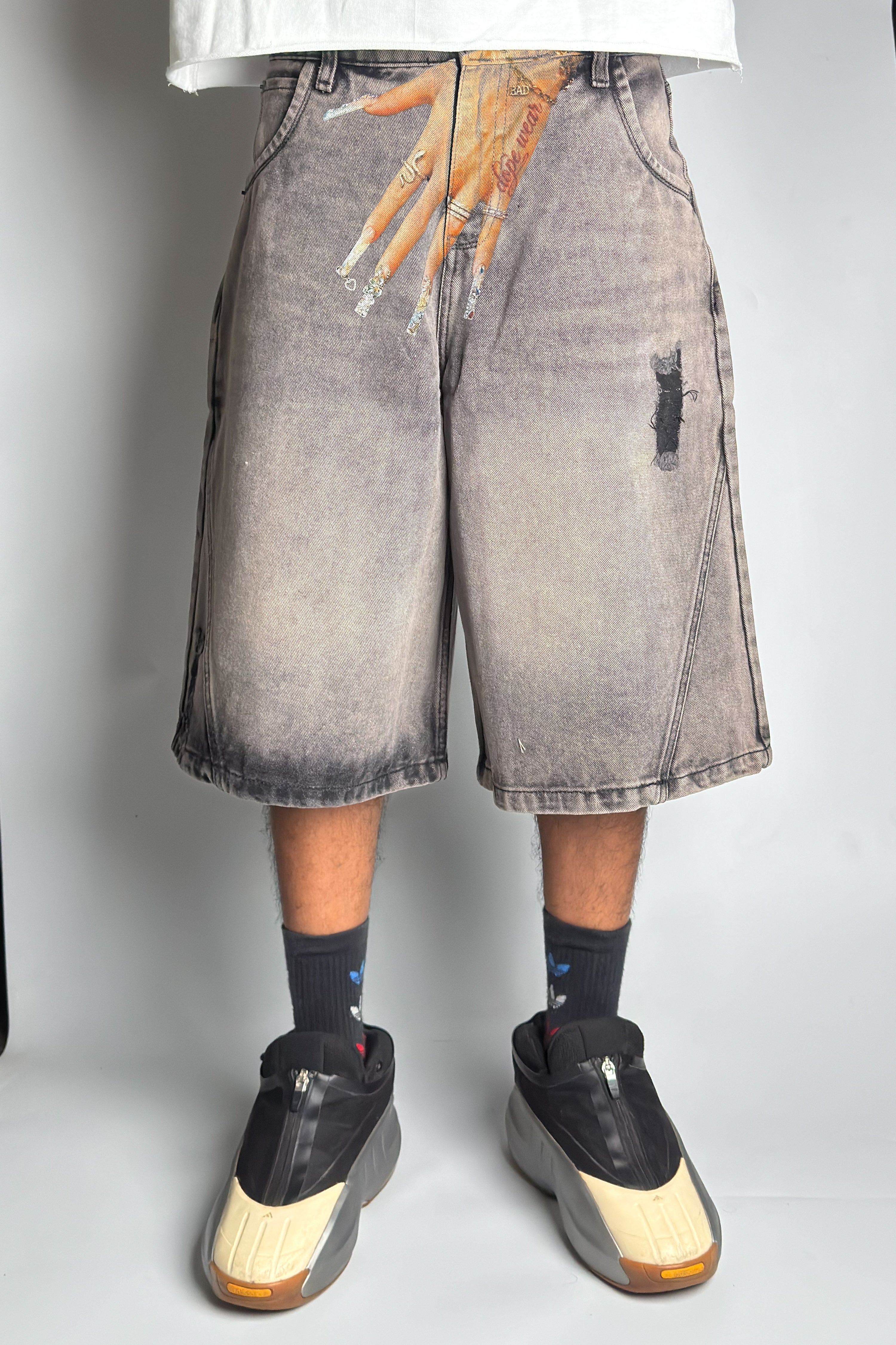 Mud wash Custom Jorts