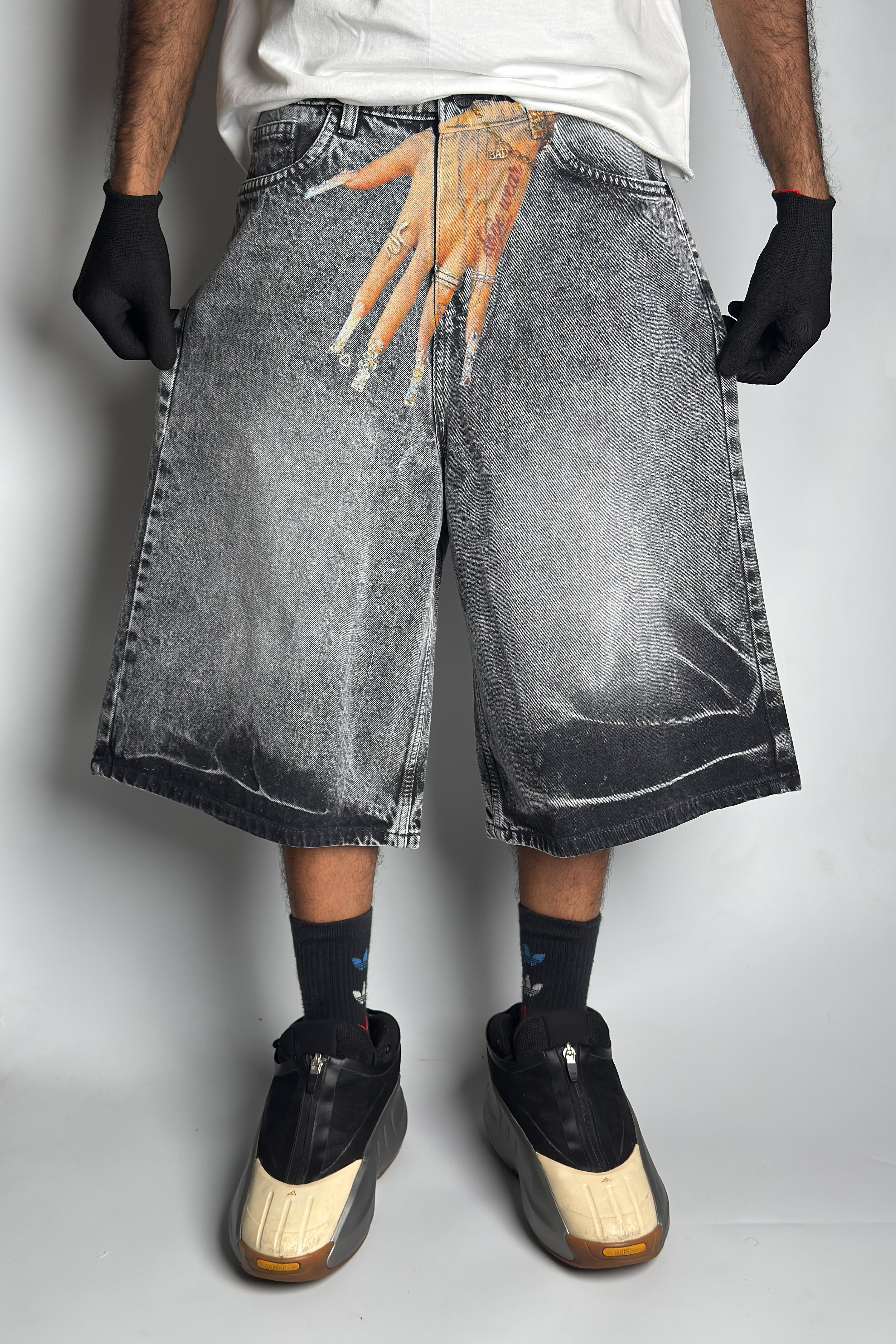 Acid Wash Effect  - Customized Jorts (Unisex)