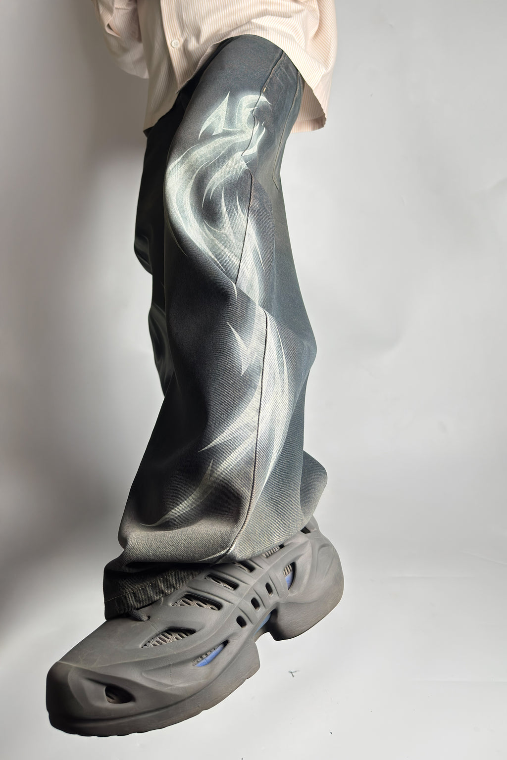 Y2K-inspired Vintage Mud wash - Customized Ultra baggy - Jeans (Unisex) (Copy)