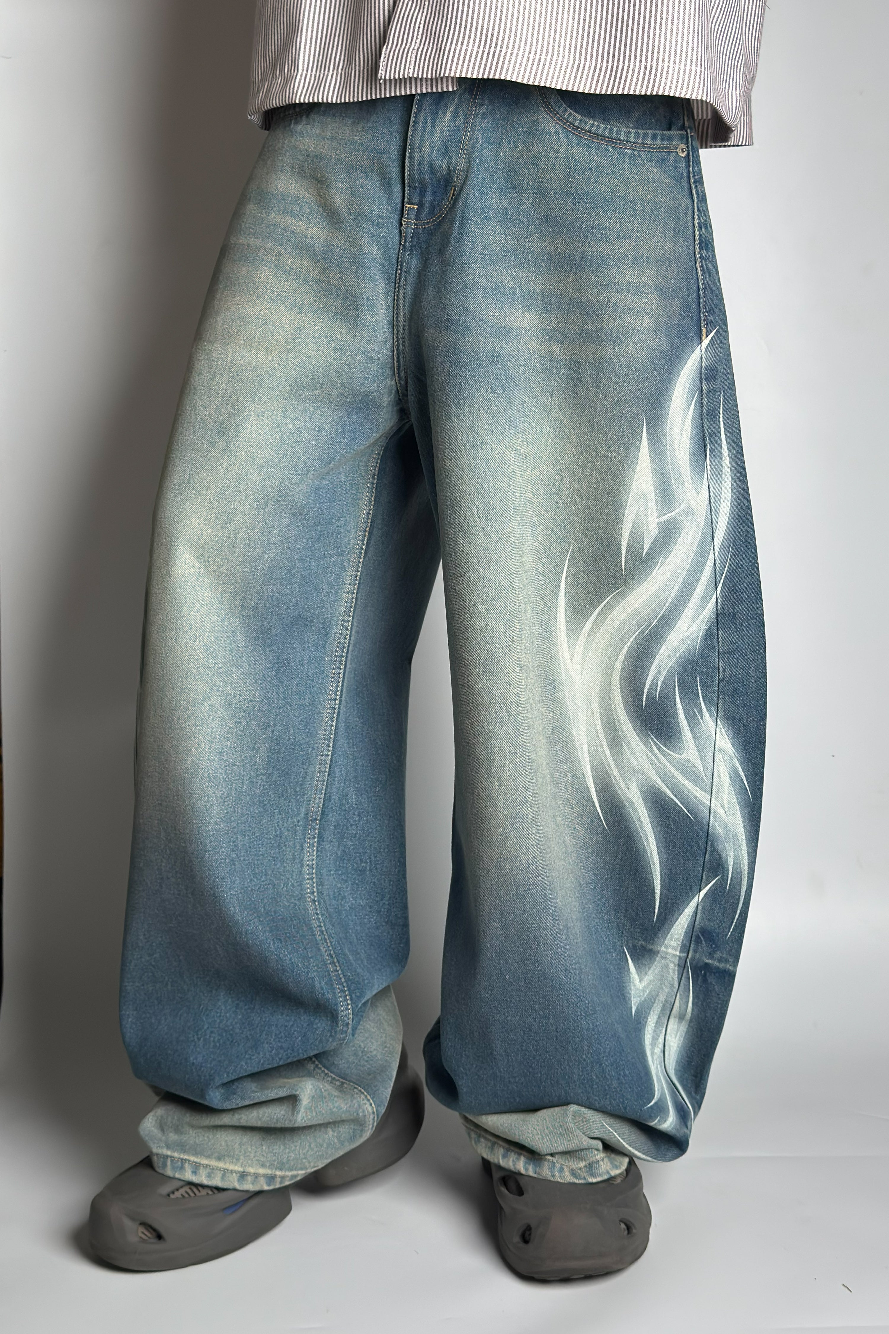 Vintage Blue Custom Jeans