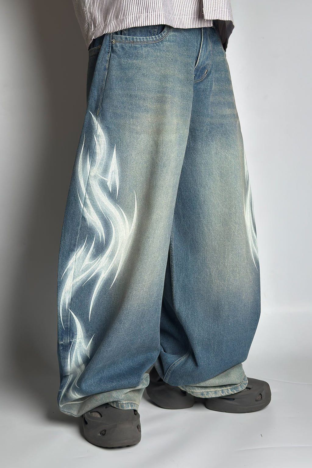Vintage Blue Custom Jeans