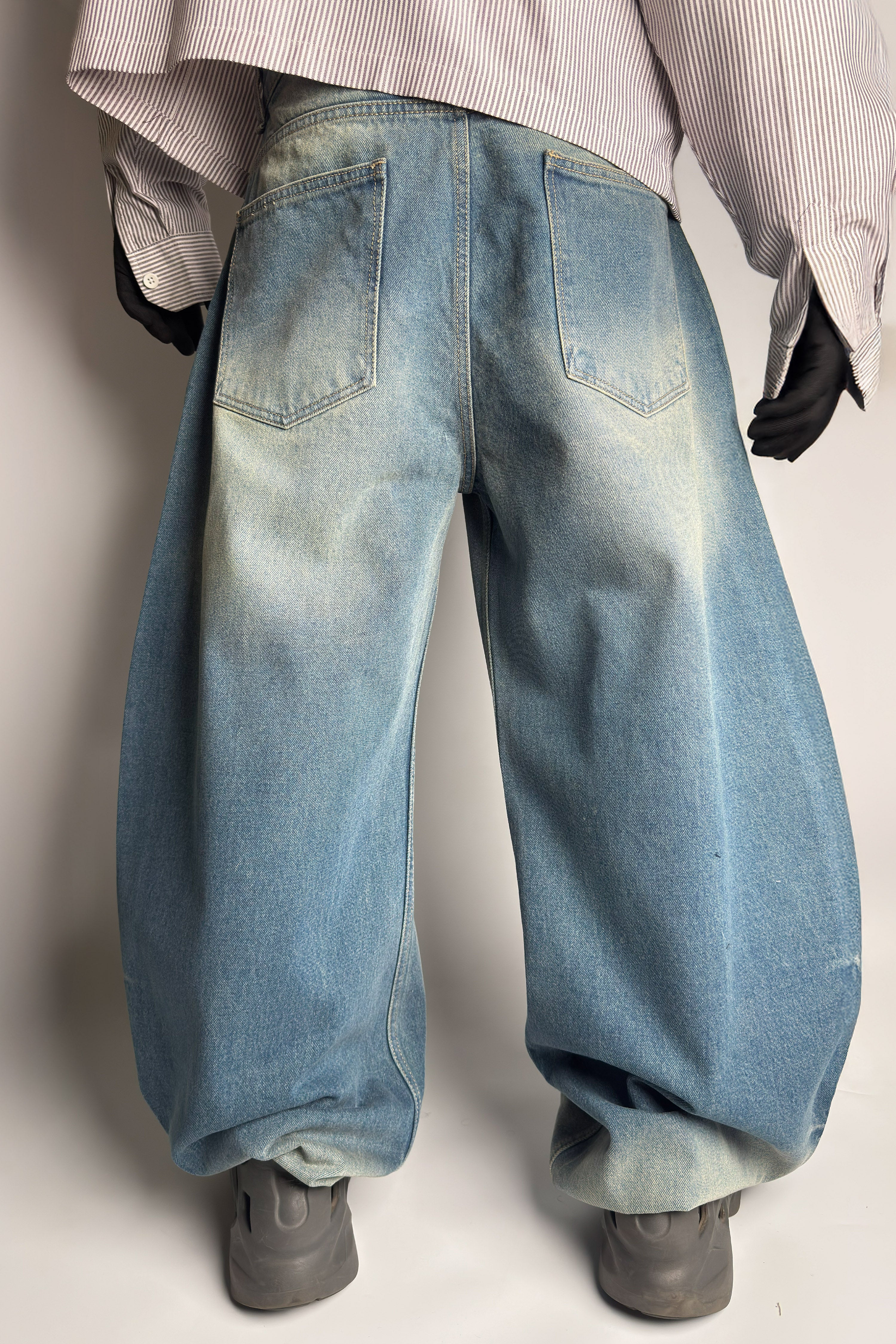 Vintage Blue Custom Jeans