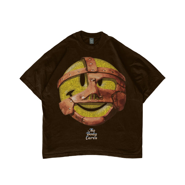 MASKED SMILEY (BROWN)