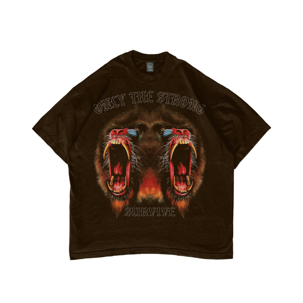 ONLY THE STRONG SURVIVE (BROWN)
