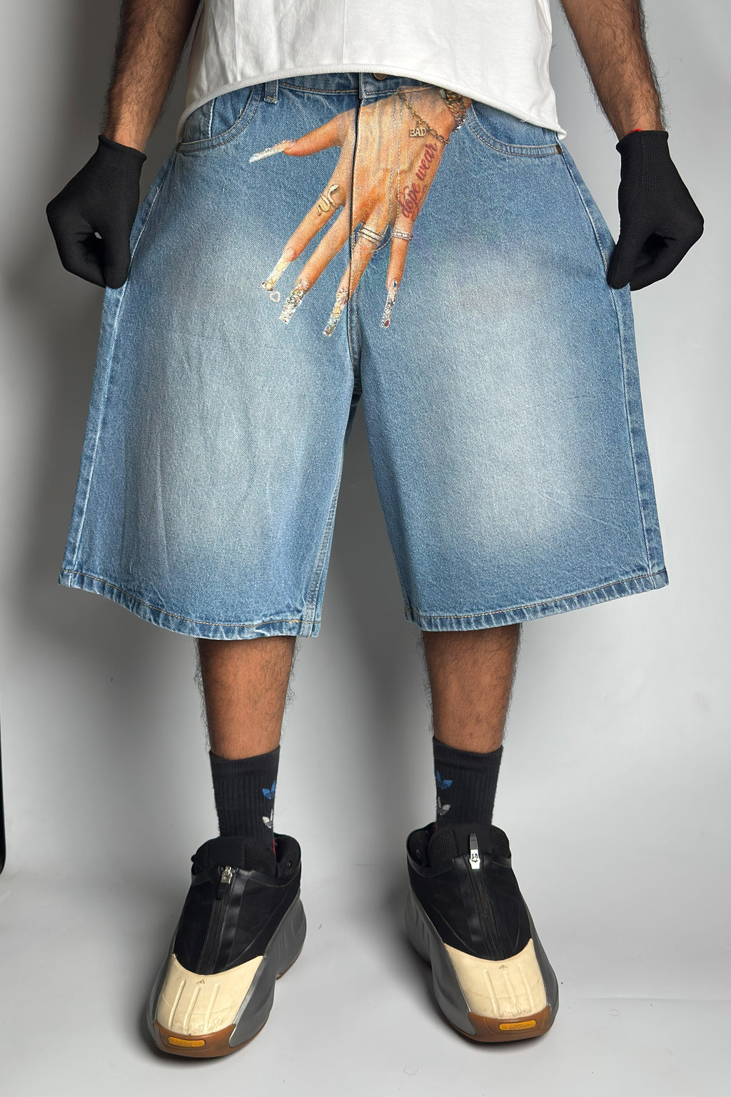 Blue vw Custom Jorts