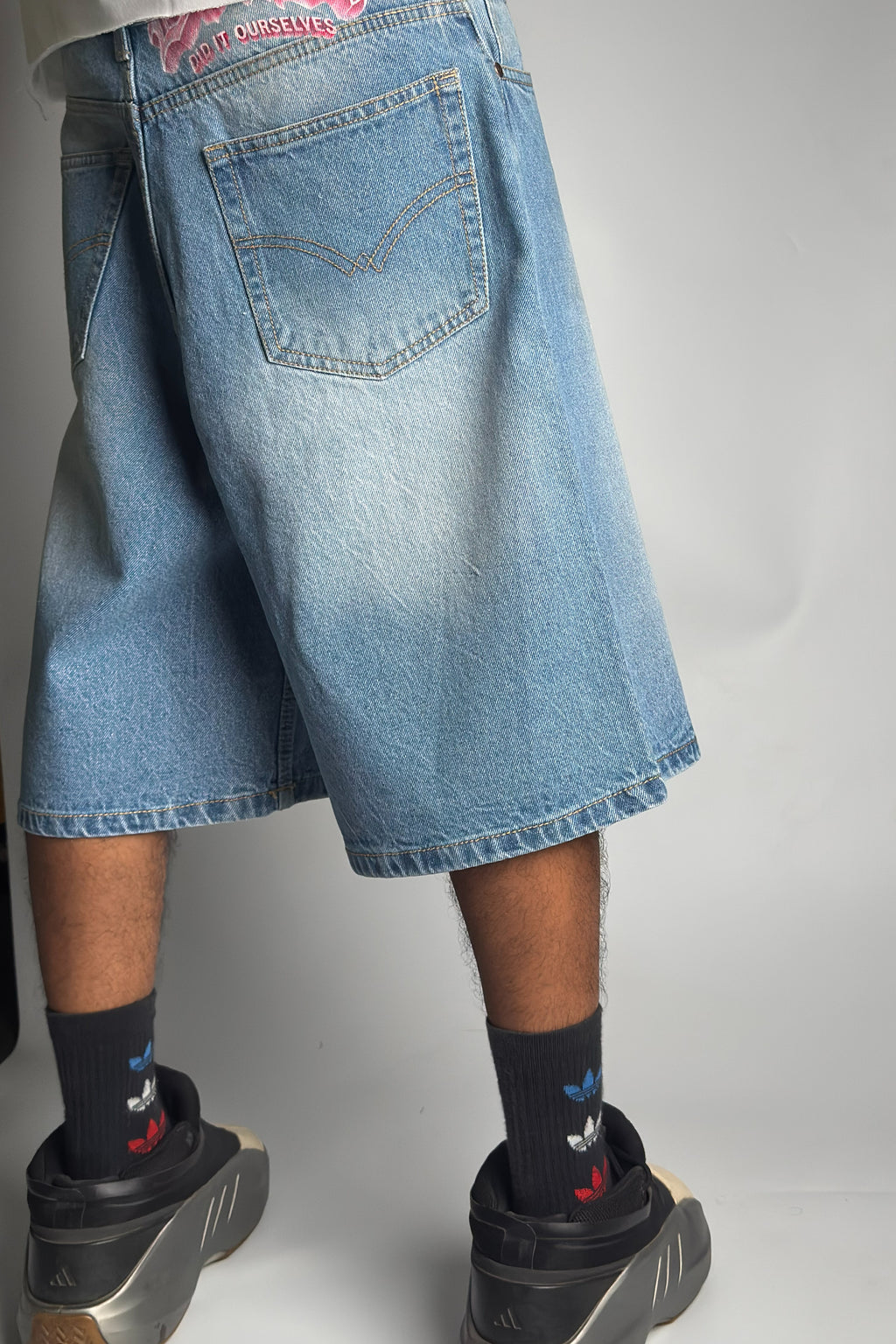 Blue vw Custom Jorts