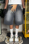 Washed Charcoal grey  - Customized Jorts (Unisex)